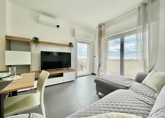 Apartament Il Relax Con Vista Mare - Free Parking, Wi-fi *